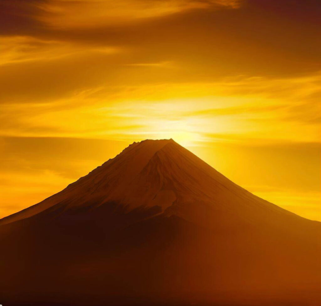 見るだけで金運が上がる画像「富士山」